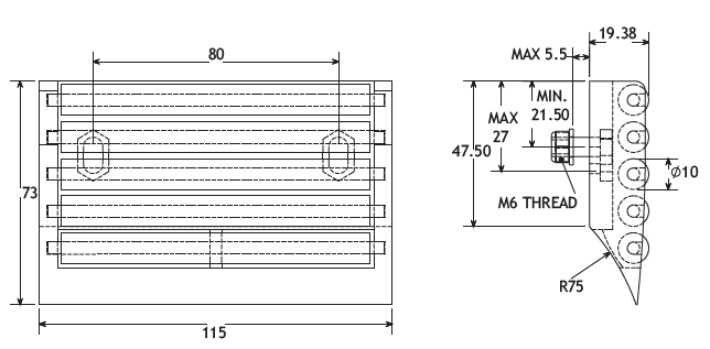 Modular Transfer Plates with Rollers