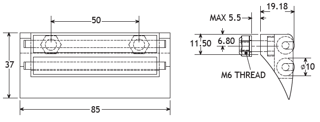 Modular Transfer Plates with Rollers