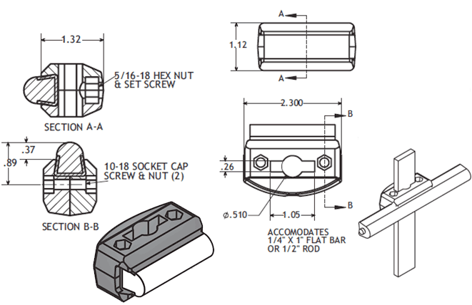 Guide Rail Clamp