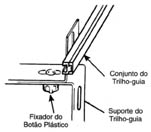 Cartelas para rieles de guía