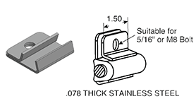 POBCO Single Rail Clamp