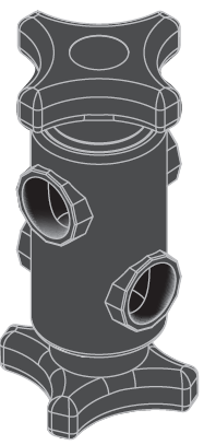 Quick Release Cross Block - Diagram 1