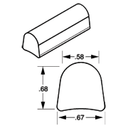 All Plastic Sanitary Guide Rail