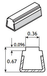 #50 ANSI Chain Guide