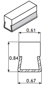 #80 ANSI Chain Guide