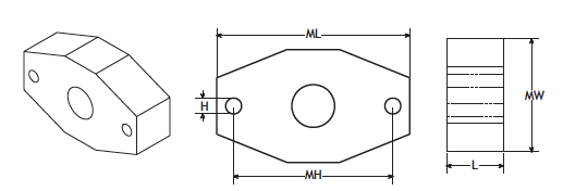 2-Bolt Flange Mount Bearing