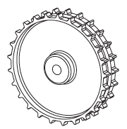 POBCO Plastic Sprocket P820