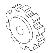 POBCO Plastic Sprocket U882