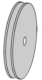 Round Belt Pulley